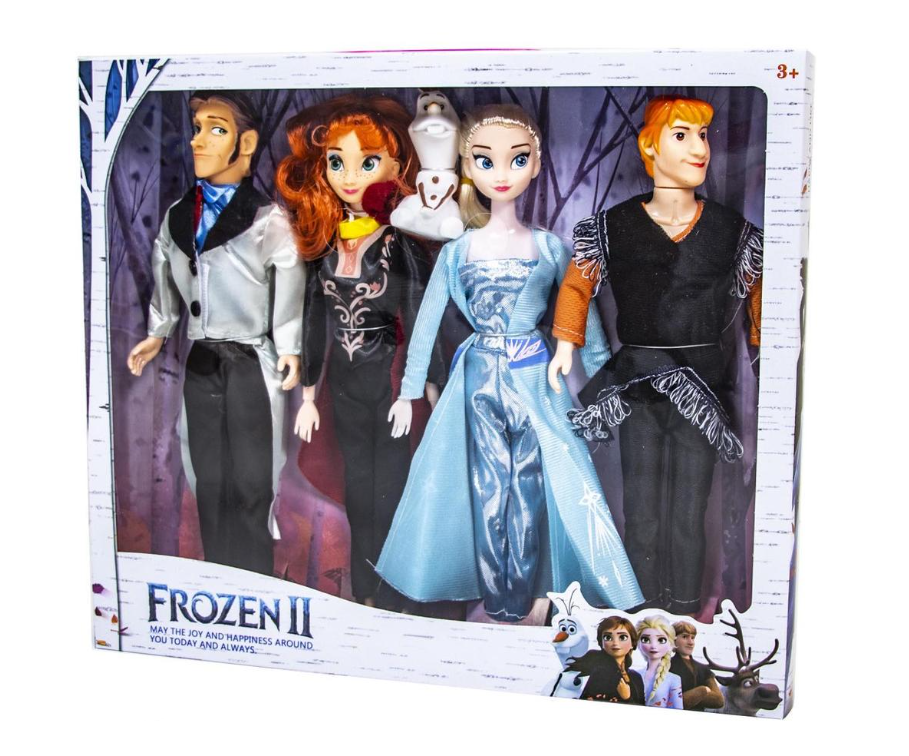 Набор кукол Анна/Эльза/Ганс/Кристоф и Олаф (131)