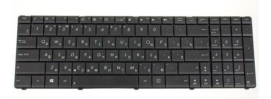 Клавиатура для ноутбука Asus W90Vn (167965) Клавиатура для ноутбука Asus W90Vn (167965)