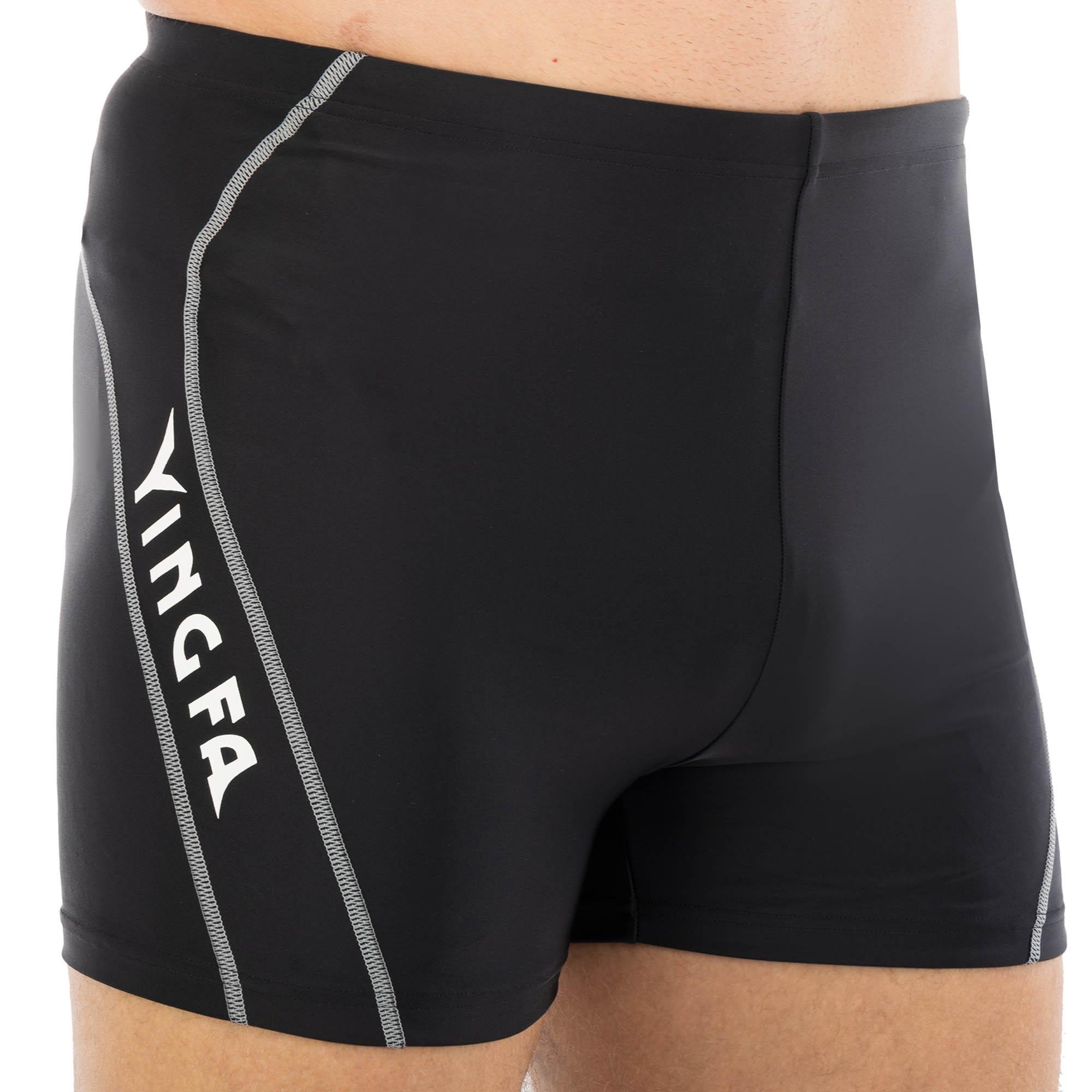 Плавки боксеры мужские для плавания YINGFA 24T858 L Черный (24T858_Черный_L_(160-165см) - фото 3