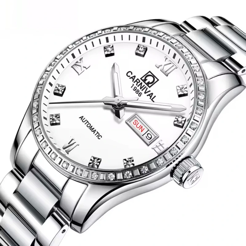Годинник жіночий механічний Carnival Luiza (18218)