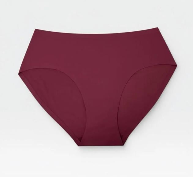Трусики бикини Tommy Hilfiger No Show Panty Burgundy L Бордовый (810141H)