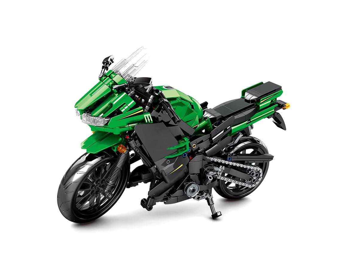 Конструктор Sembo 701805 мотоцикл Kawasaki Ninja 400 862 деталі