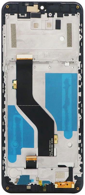 Дисплей и cенсор с передней панелью для Oukitel C19/C19 Pro Black