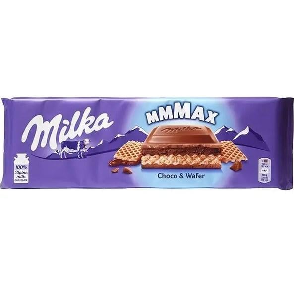 Шоколад Milka Mmmax nutty choco wafer 270 г (2047231868)