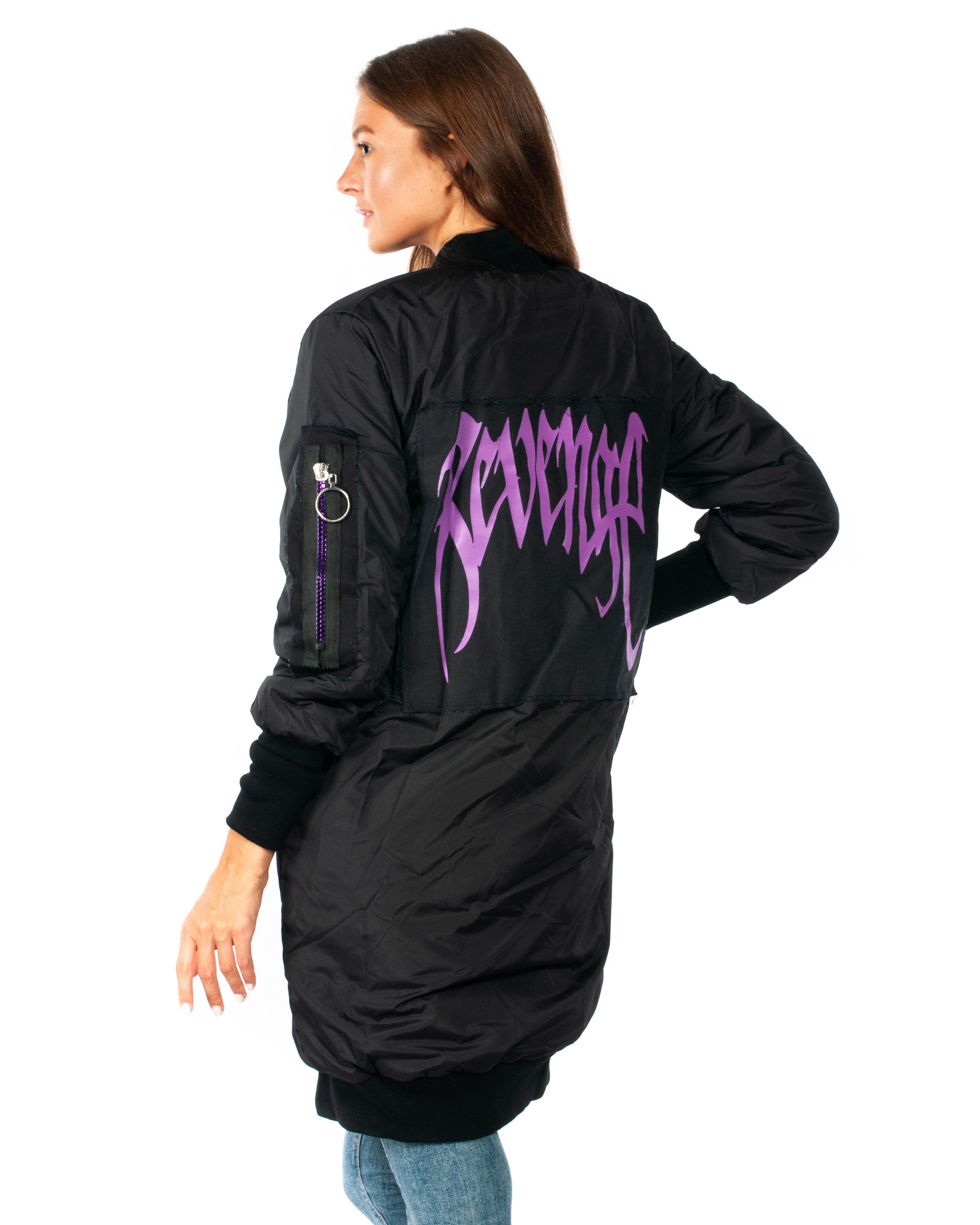 Парка женская без капюшона Stvar L Черный (PR887-2) - фото 4