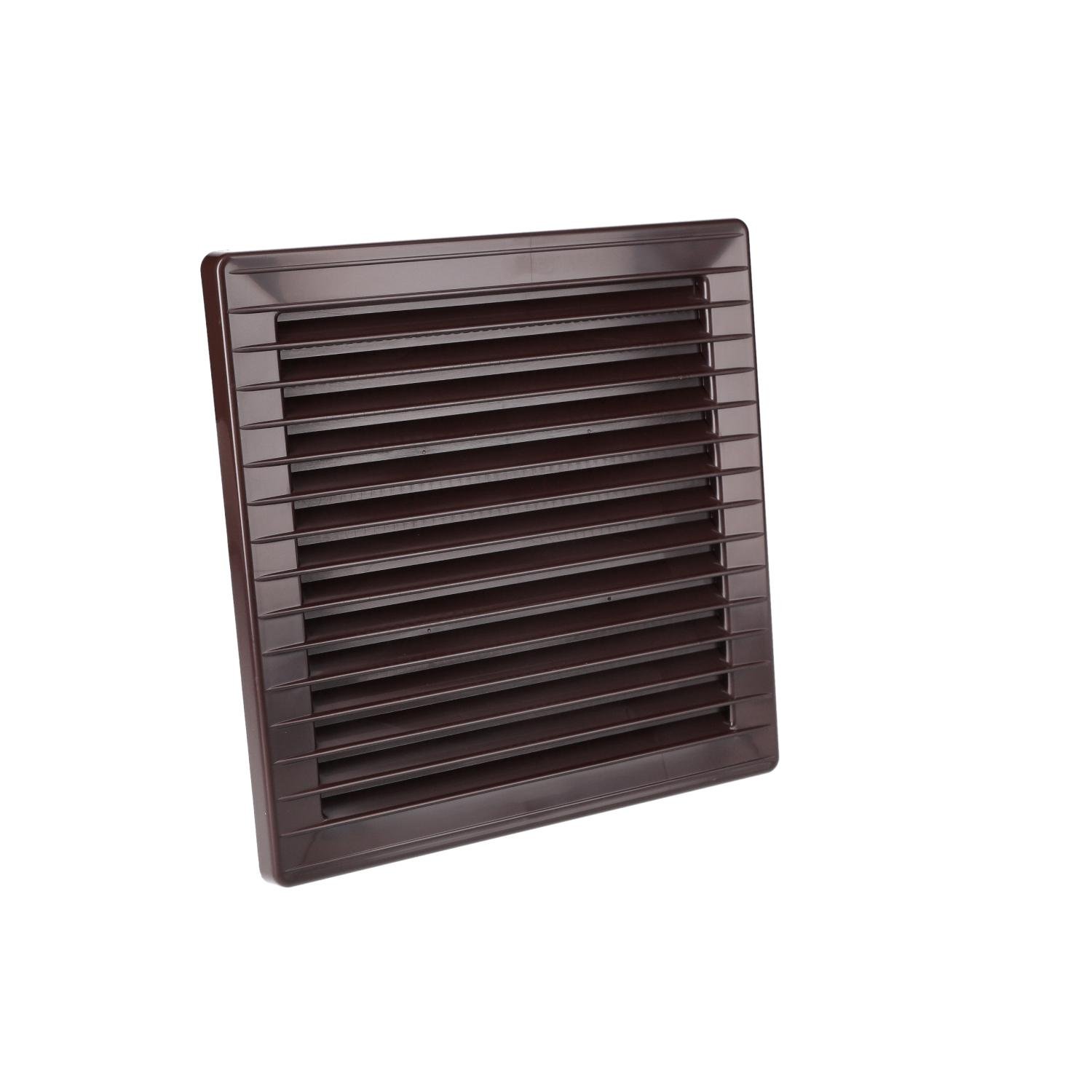 Решетка вентиляционная AirRoxy AKUSzS пластиковая 170x170 мм 120 мм Brown (02-253) - фото 1 Решетка вентиляционная AirRoxy AKUSzS пластиковая 170x170 мм 120 мм Brown (02-253) - фото 1