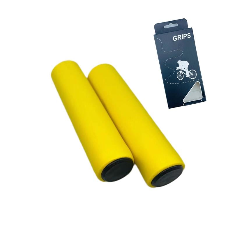Грипси керма GRIPS із силіконовим покриттям 2 шт. Жовтий