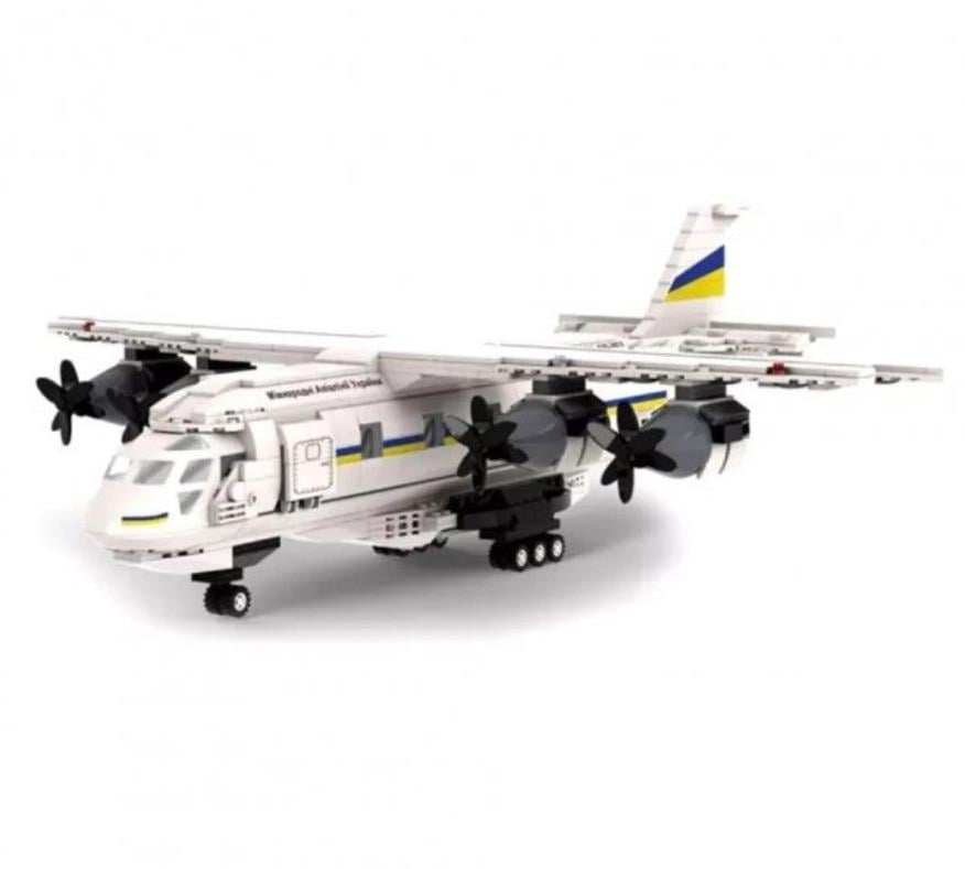 Конструктор Iblock Самолет 1154 дет.