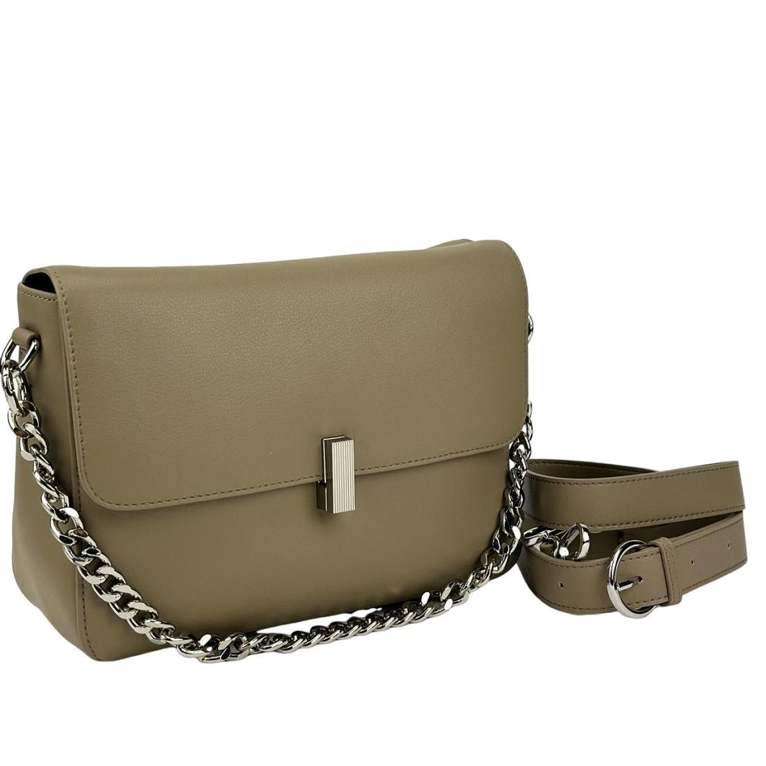 Женская сумка кросс-боди Royal Bag NW11-6829T с клапаном на замке Taupe (7930)