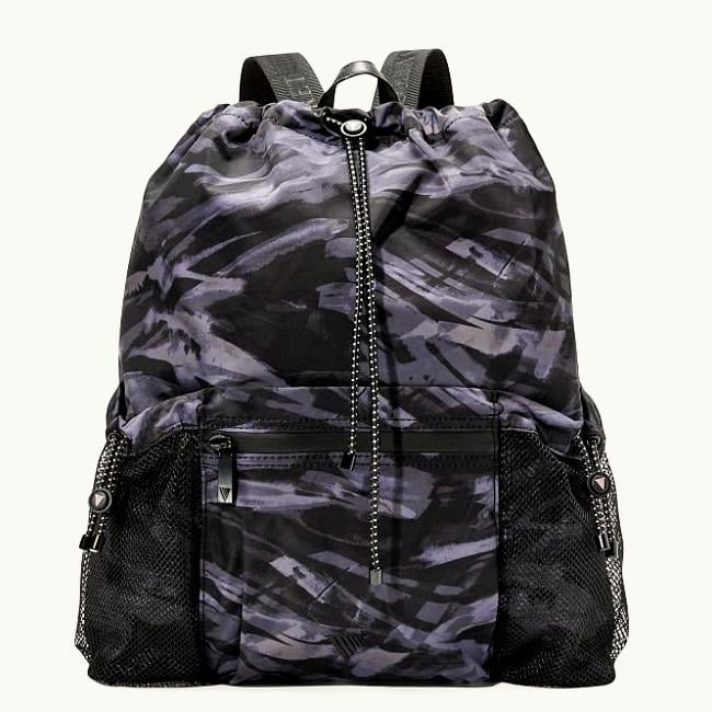 Городской рюкзак женский Victoria's Secret 264-371 Черный/Серый (32-3)