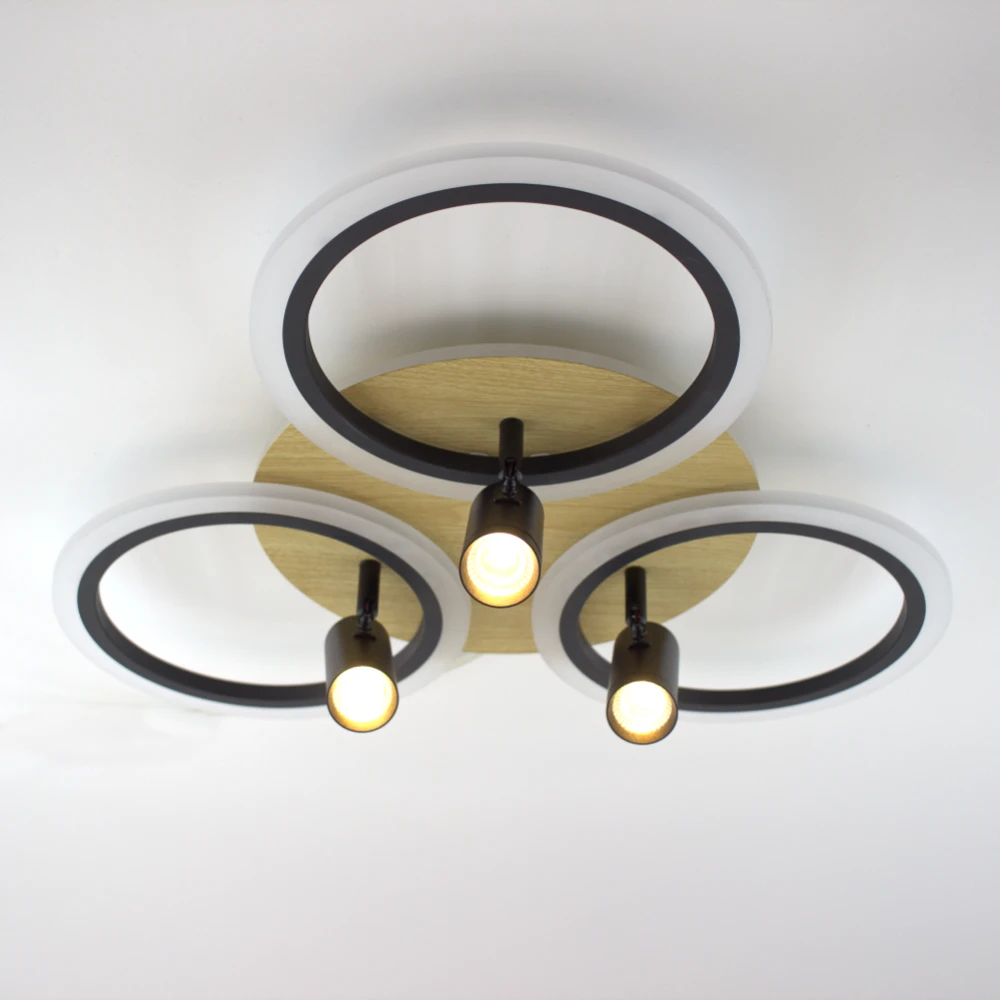 Люстра умная LED Smart 70 Вт Черный