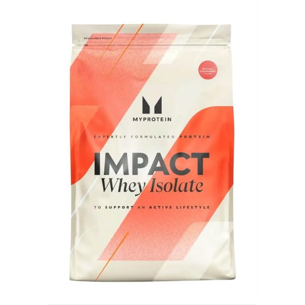 Протеин MyProtein Impact Whey Isolate 1000 г 40 порций Natural Strawberry (000026999)