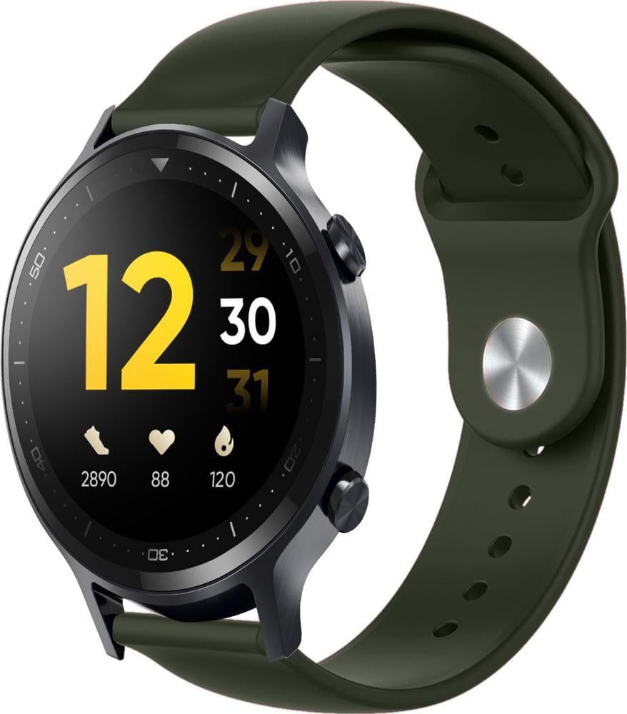 Ремінець Base для Realme Watch S Dark Olive (38995) Ремінець Base для Realme Watch S Dark Olive (38995)