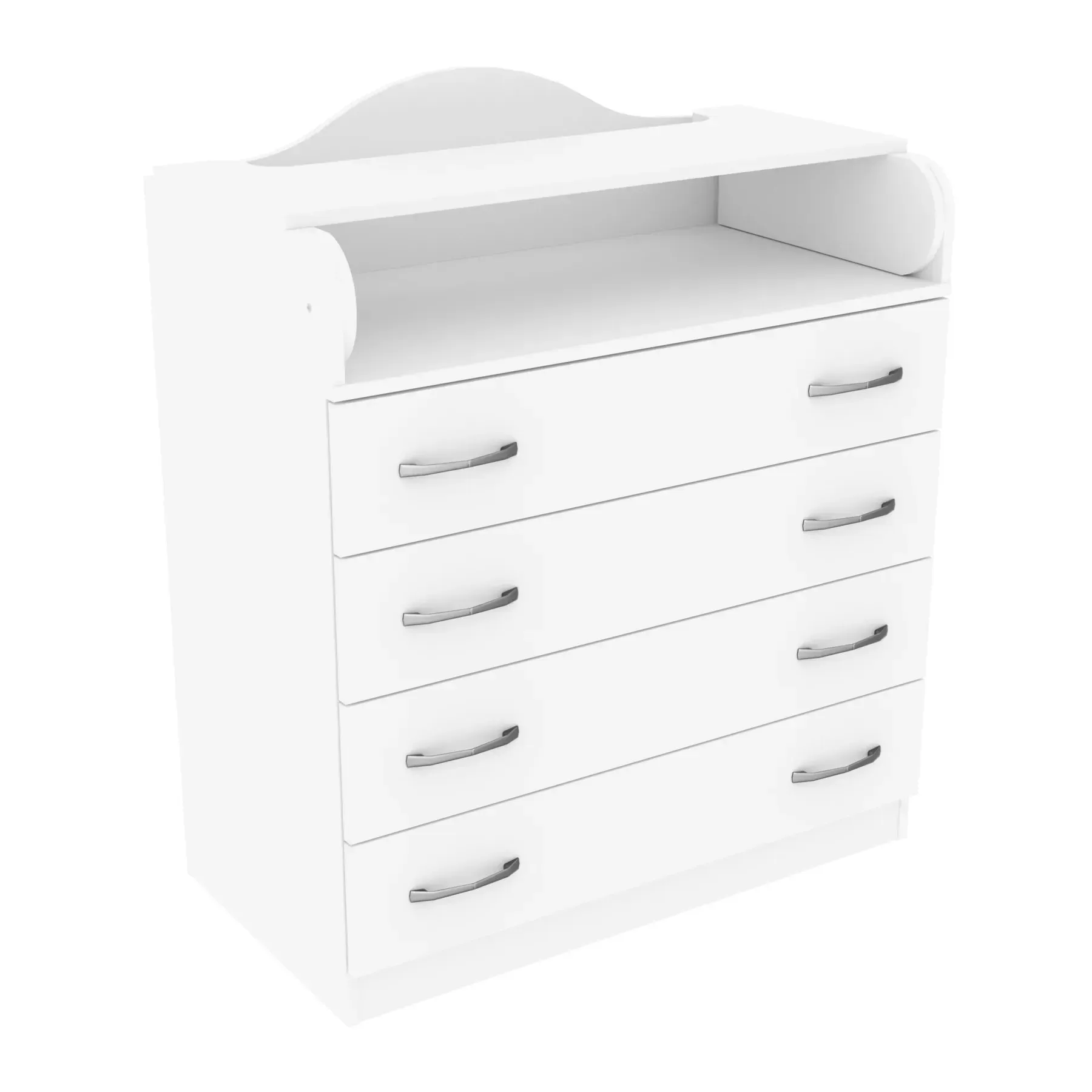 Комод пеленальний Kontinent №1 зі знімними бортиками 86,4х46,5х102 см Білий (52547171) - фото 2 Комод пеленальний Kontinent №1 зі знімними бортиками 86,4х46,5х102 см Білий (52547171) - фото 2