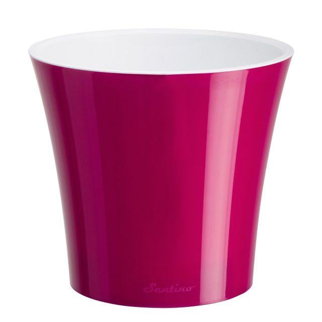 Горщик для квітів Santino ARTE 2 л Пурпуровий/Білий (F3 LIL-ALB)