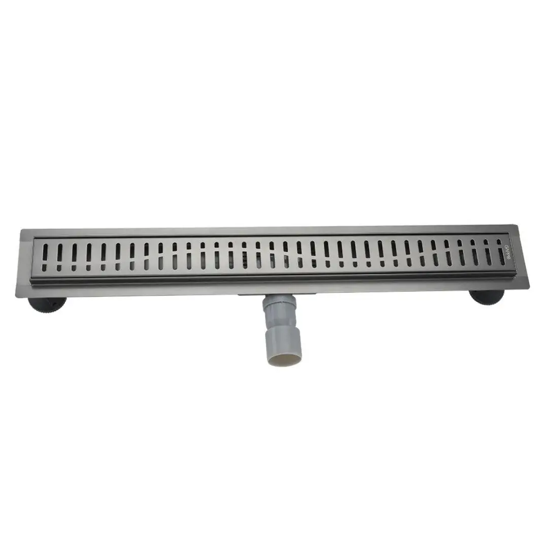 Трап душевой Gappo G85007-39 нержавеющая сталь 70х800 мм Графит (1046450)