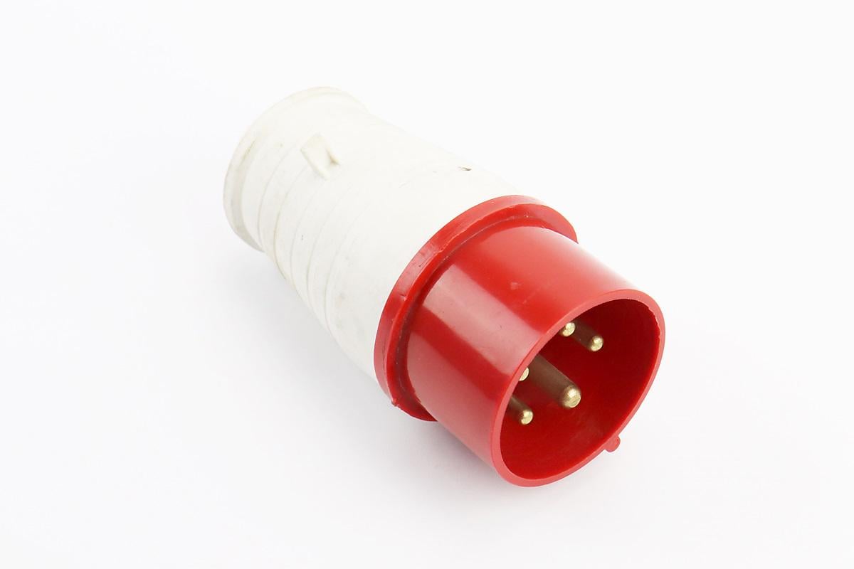Вилка трифазна до генераторів 4-6кВт 16 A/400 V