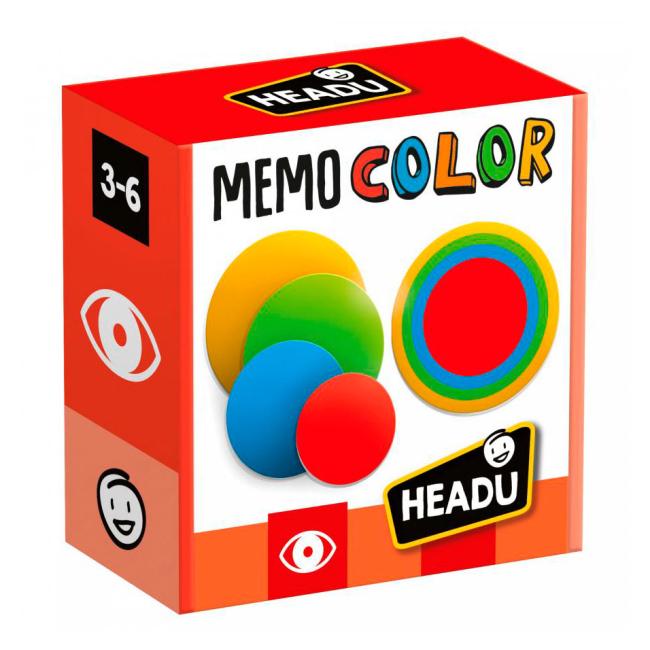 Игра развивающая Headu Мемо цвета (MU51289)