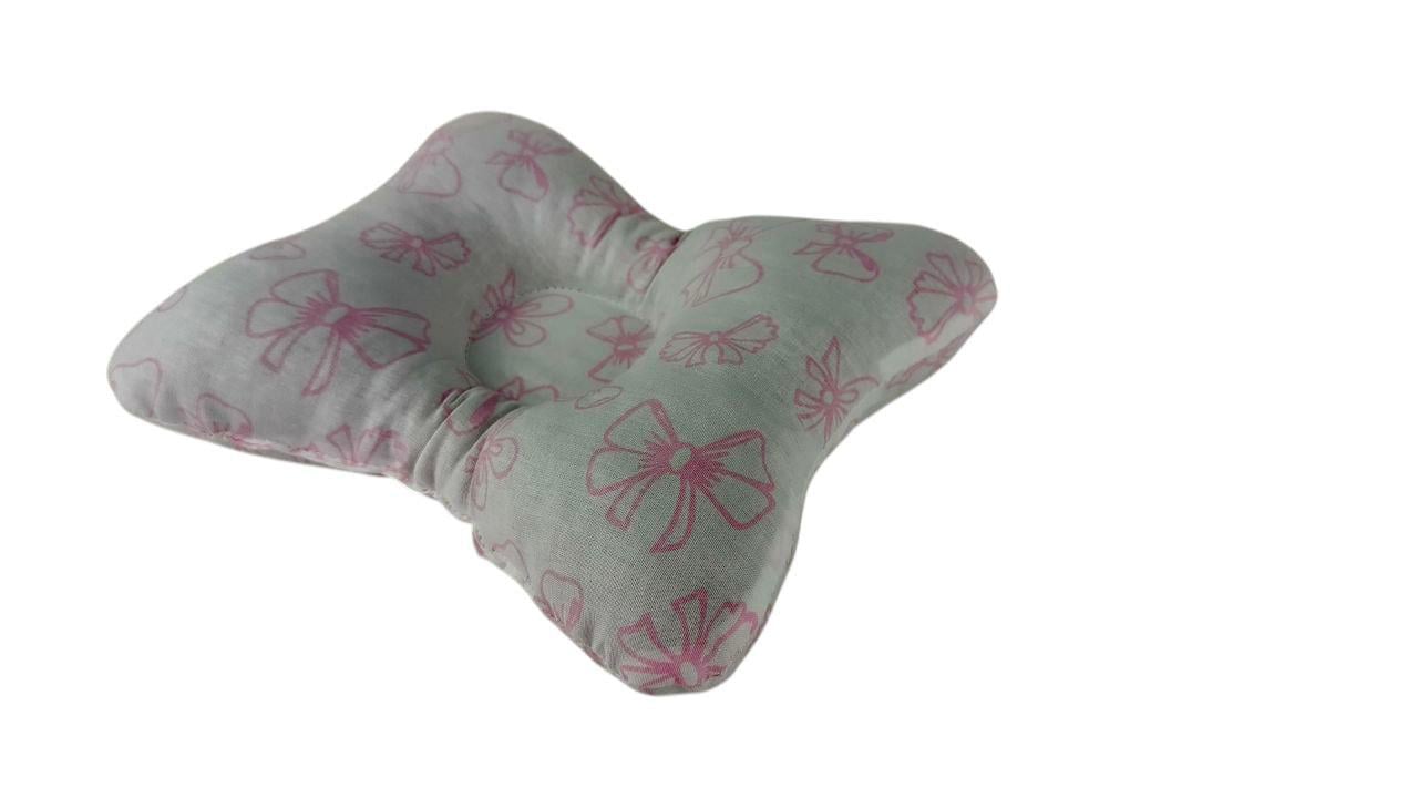 Подушка-позиціонер для новонароджених з бантиком 25х20 см (2029)