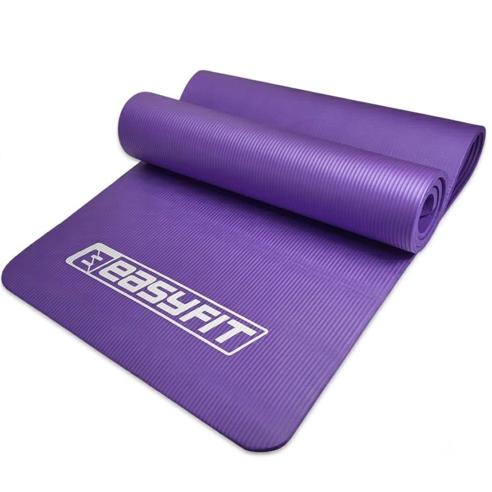 Коврик для йоги EasyFit NBR High-Density 10 мм Фиолетовый (EF-NK10V)