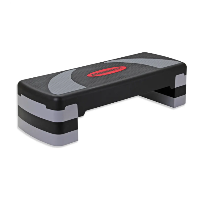 Степ-платформа EasyFit Step-B 3-ступінчаста Чорний (28730921)