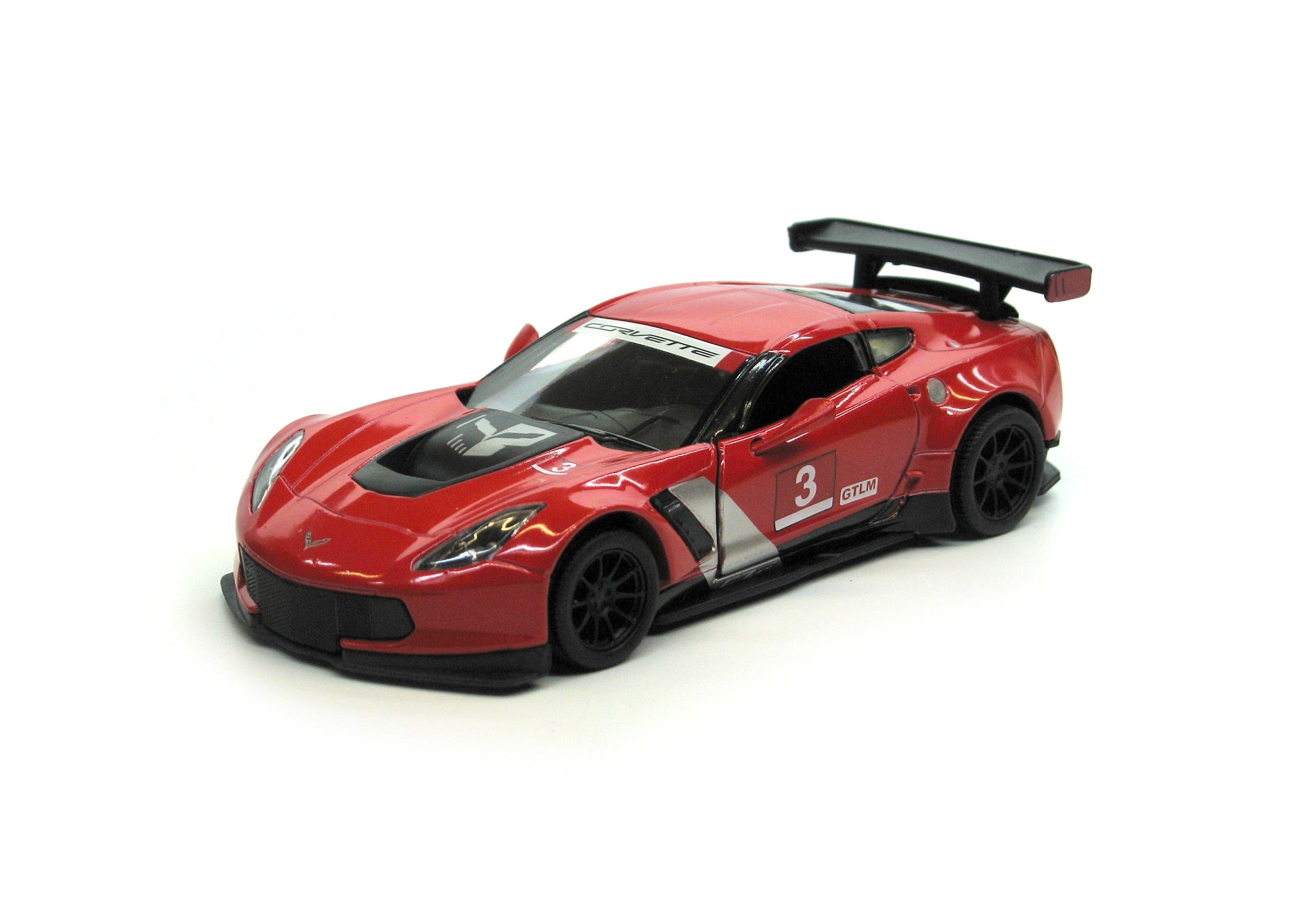 Машина Kinsmart металлическая KT5397W Corvette C7.R Race Car 2016 (KT5397W Red)