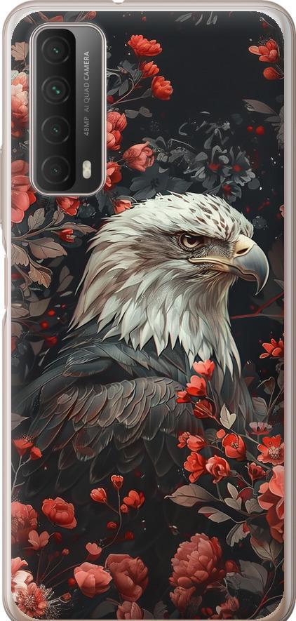 Чехол на Huawei P Smart 2021 Цветочный страж (6102t-2100-42517)