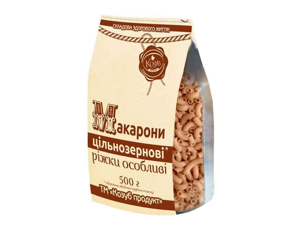 Макароны цельнозерновые Козуб Продукт перо 500 г (858601)