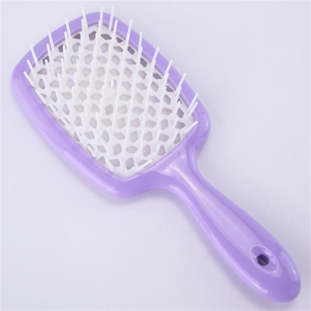Расческа для волос Hollow Comb Hairbrush Фиолетовый