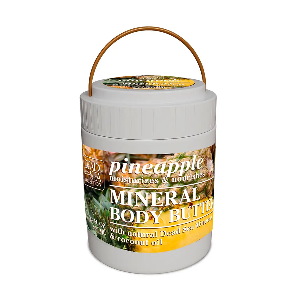 Крем-олія для тіла Dead Sea Collection з ананасом та мінералами Мертвого моря 500 мл (7290119481095)