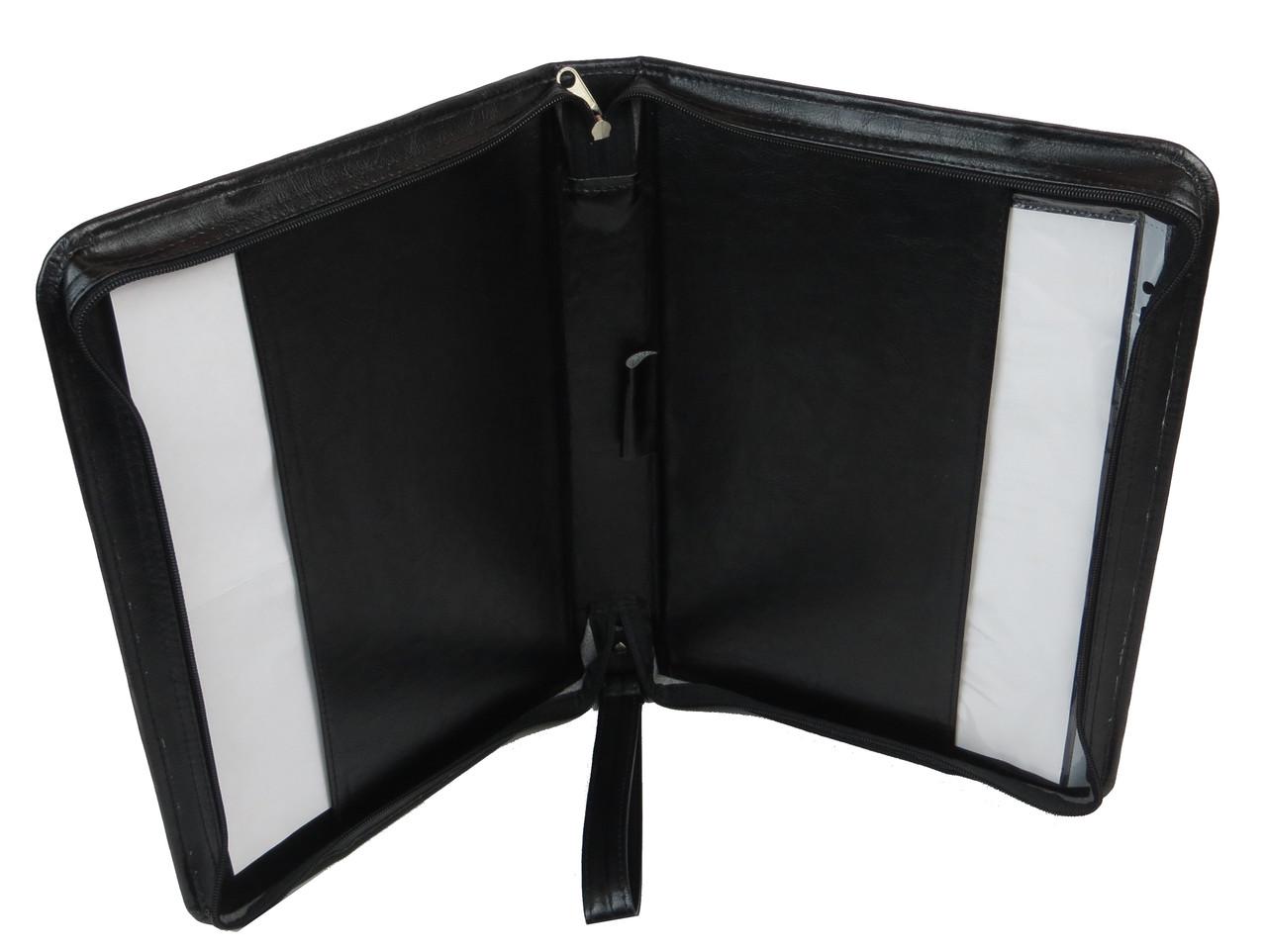 Папка для документов из кожзама Eхclusive 712000 Черный