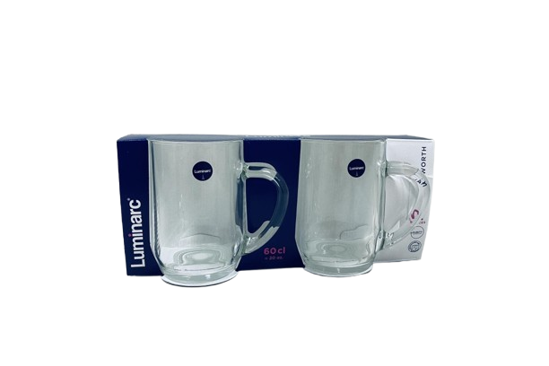 Набір кухлів для пива Luminarc Haworth 600 мл х 2 шт. (Q0729)