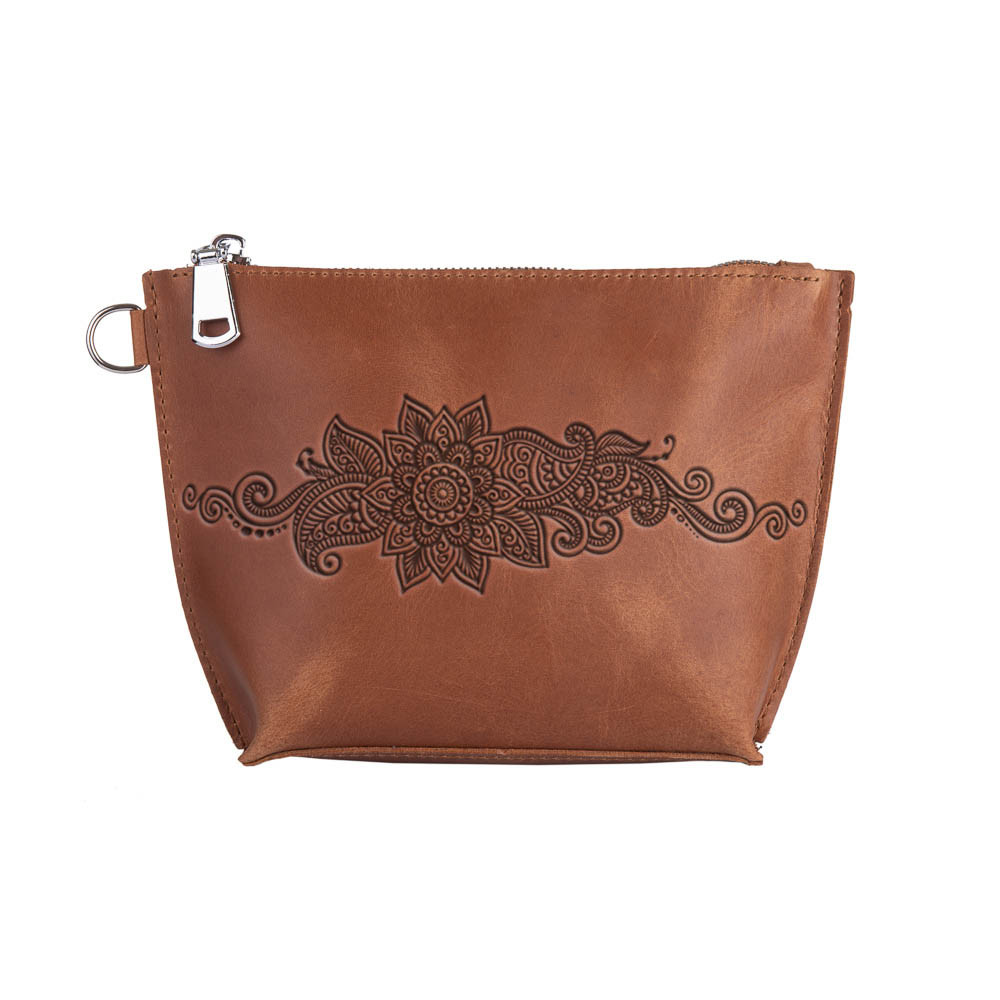 Косметичка HiArt CB-01 Shabby Mehendi Classic Сognac (CB-01-S19-1431-T006)