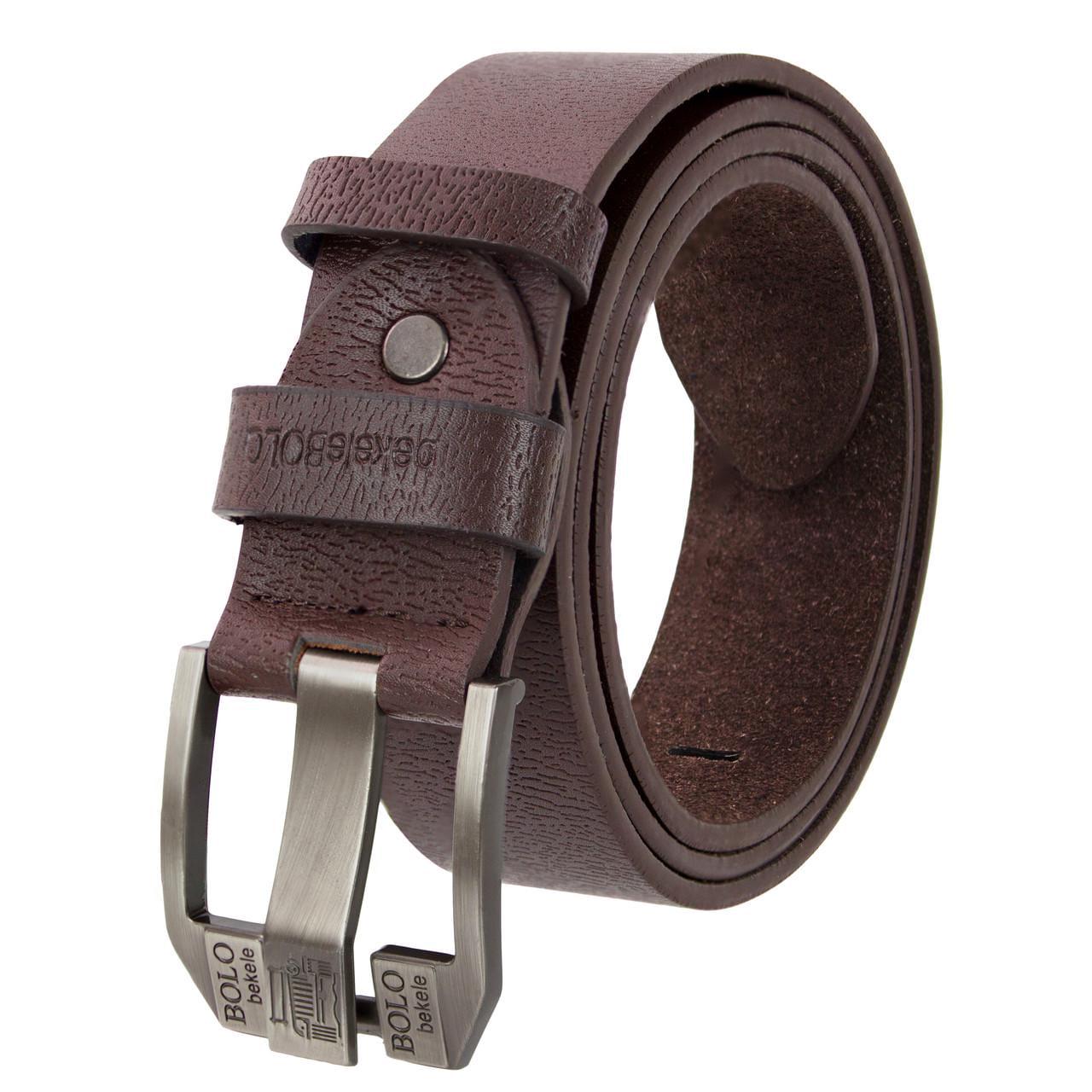 Ремень мужской Bolo Bekele B-02 125 см Brown (3_05467) Ремень мужской Bolo Bekele B-02 125 см Brown (3_05467)