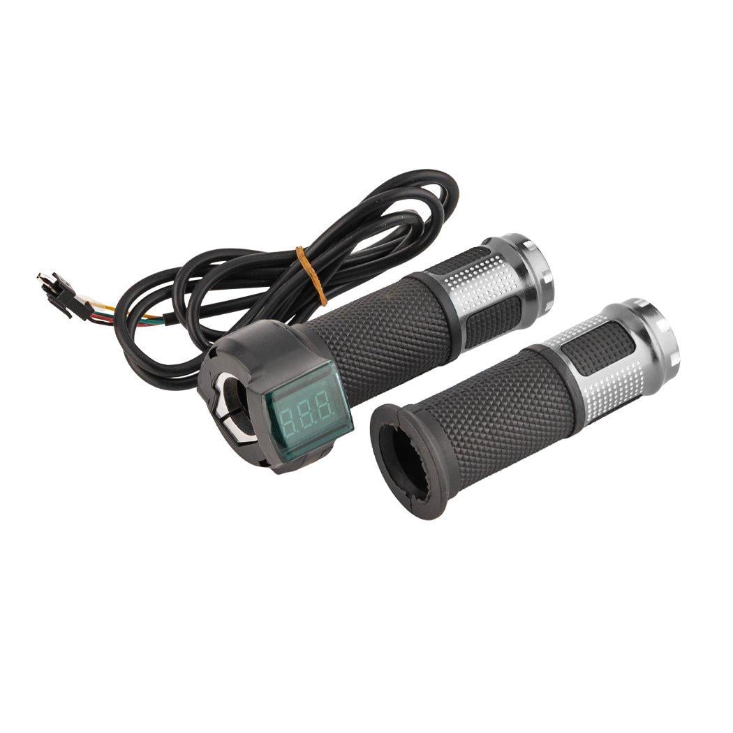 Ручка газу для електровелосипеда 12-72V сіра (A619052)