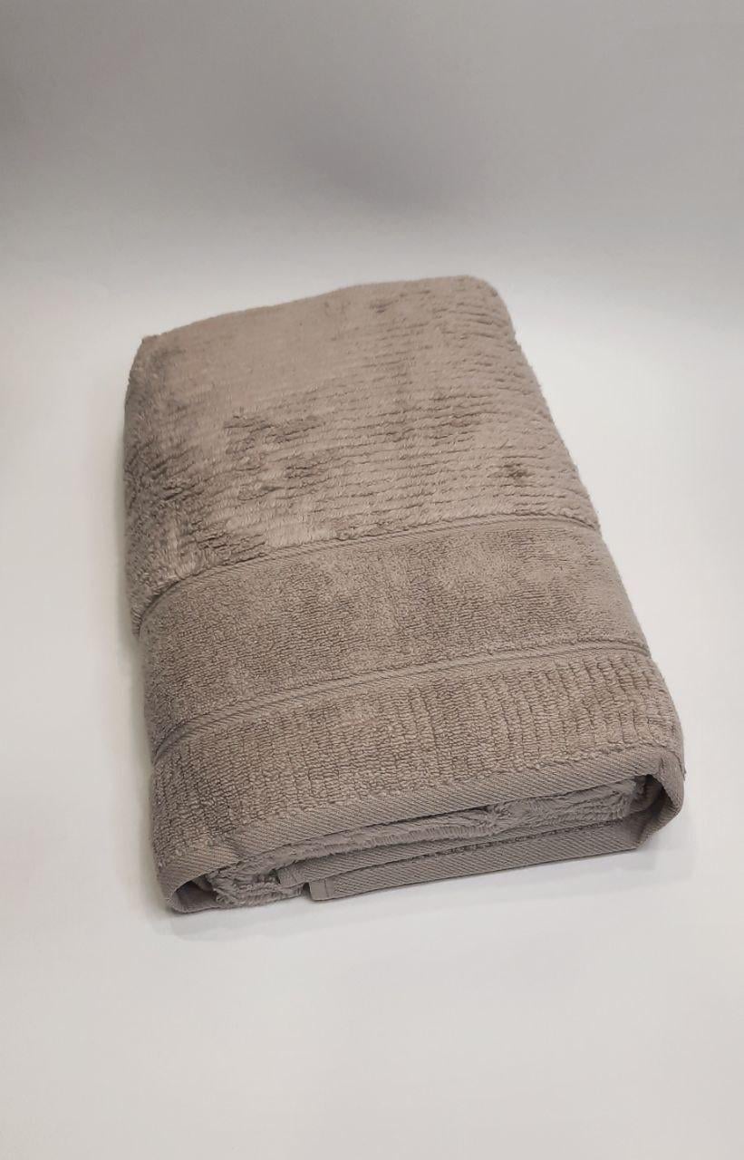 Полотенце банное махровое Cestepe Microcotton Premium 70x140 см Бежевый (1108)