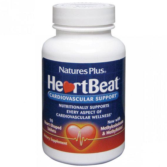 Комплекс для профілактики тиску та кровообігу Nature's Plus Heart Beat 90 таб.