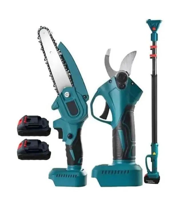 Набор садовый электрический Electric Tool 9485 с мини-пилой/секатором/телескопической штангой/2 АКБ (28360890)