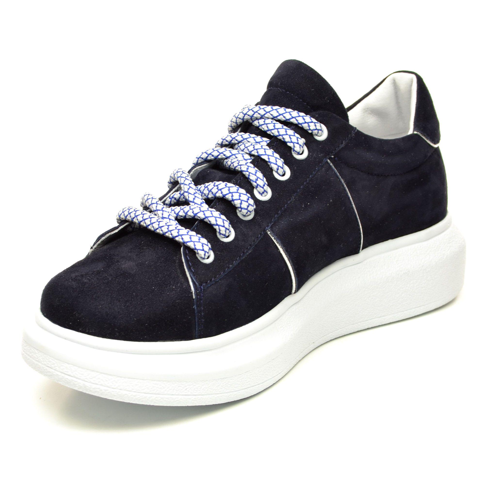 Кроссовки женские Selesta р. 37 Темно-синий (04157-37) - фото 3