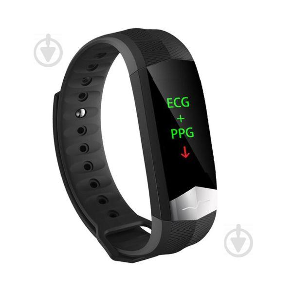 Фитнес браслет Smart Band ST CD01 Тонометр + ЭКГ + PPG Черный (SBCD01BK) - фото 7