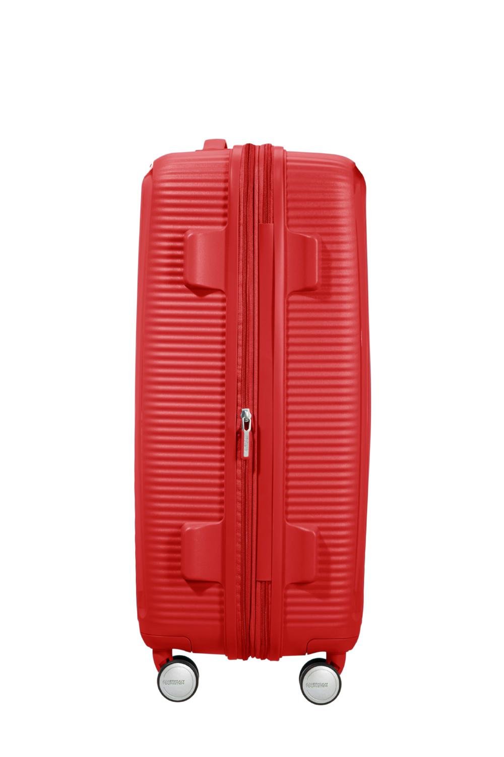 Валіза з розширенням American Tourister Soundbox 67x46,5x29/32 см Червоний (32G-10002) - фото 7