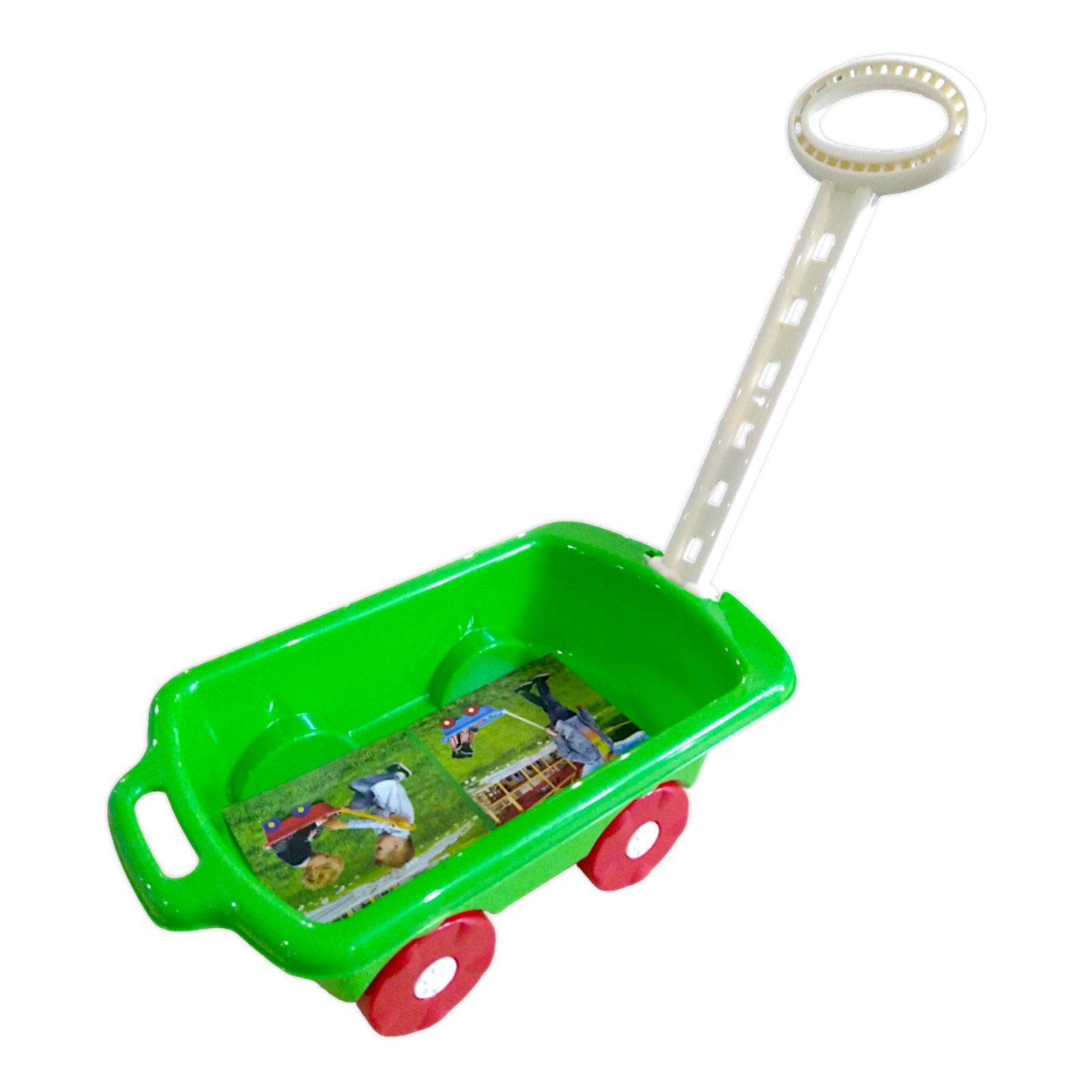 Дитячий візок з ручкою Marmat Зелений - фото 1 Дитячий візок з ручкою Marmat Зелений - фото 1