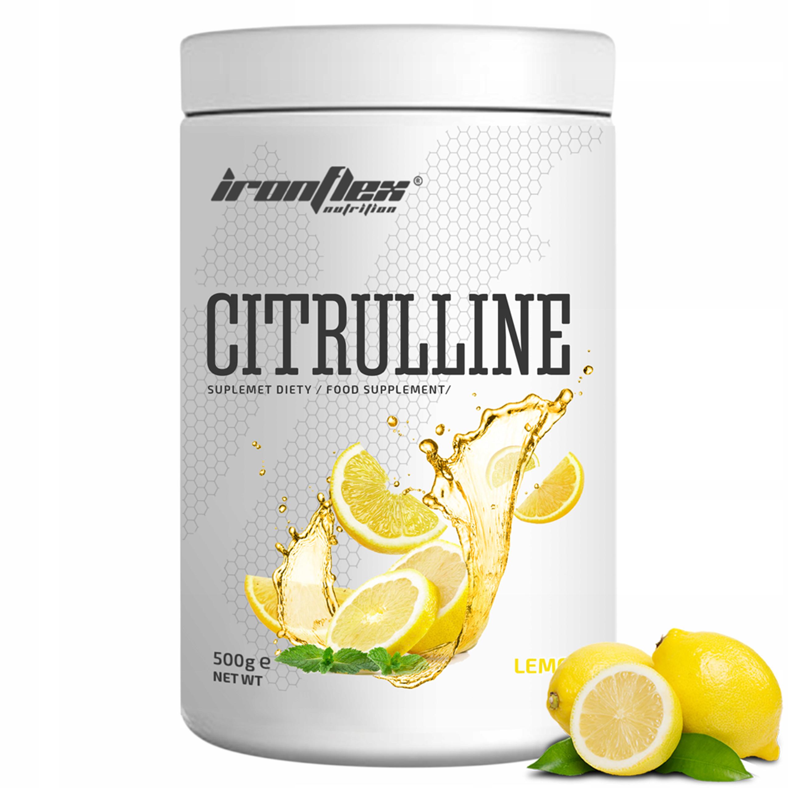 Аминокислоты IronFlex Citrulline 500 г Лимон
