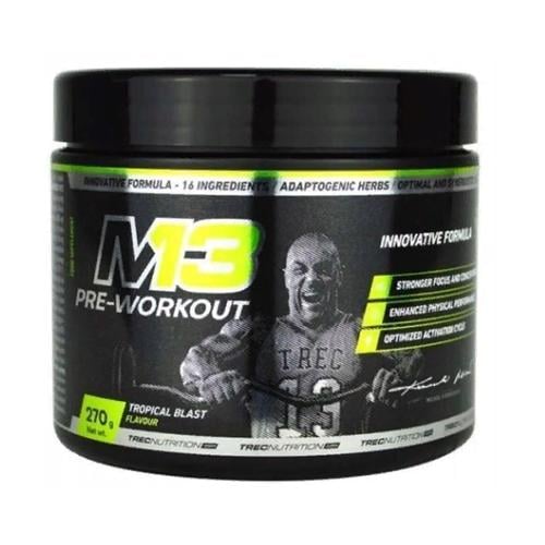 Комплекс до тренировки Trec Nutrition M13 270 г 18 порций Tropical Blast Комплекс до тренировки Trec Nutrition M13 270 г 18 порций Tropical Blast