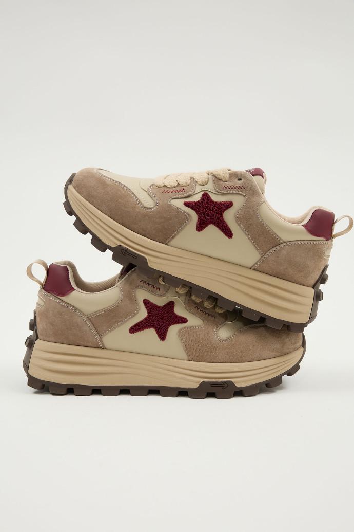 Кроссовки женские демисезонные LONZA р. 41 Бежевый (192152) - фото 2 Кроссовки женские демисезонные LONZA р. 41 Бежевый (192152) - фото 2