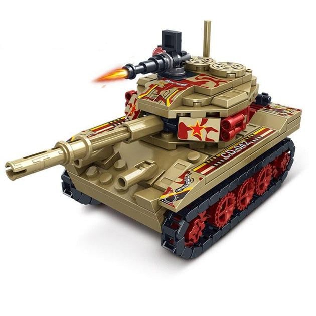 Конструктор Limo Toy Военный танк от 249 дет. (KB 2006) Конструктор Limo Toy Военный танк от 249 дет. (KB 2006)