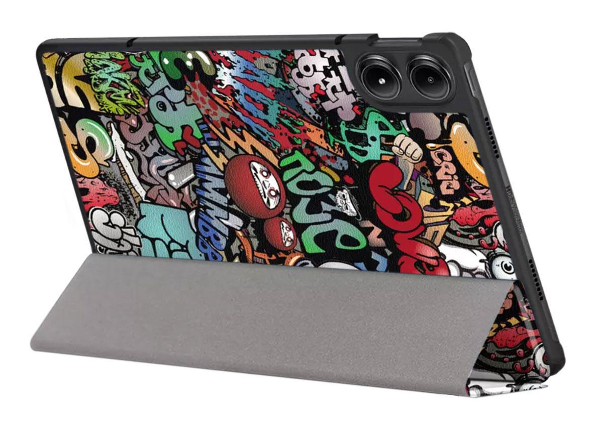 Чехол Primolux Slim для планшета Xiaomi Redmi Pad Pro 12,1/Poco Pad 12,1" Graffiti (2405438455) - фото 4