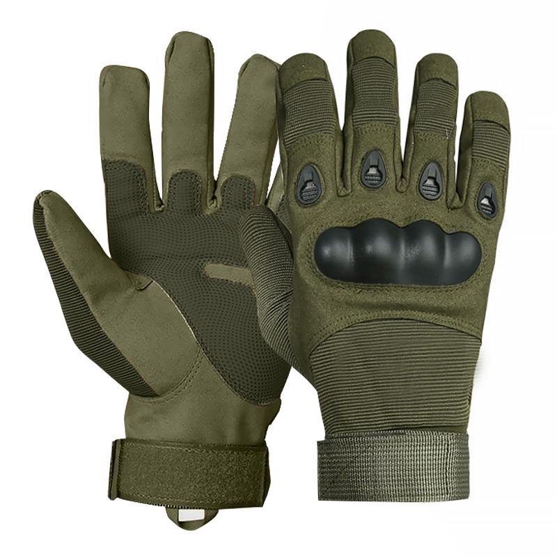 Перчатки Lesko E001 полнопалые XL Army Green