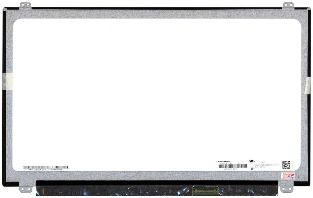 Матрица для ноутбука 15,6" Slim 40 pin справа 1920x1080 LED крепления сверху матовая CMO-Innolux N156HGE-LG1
