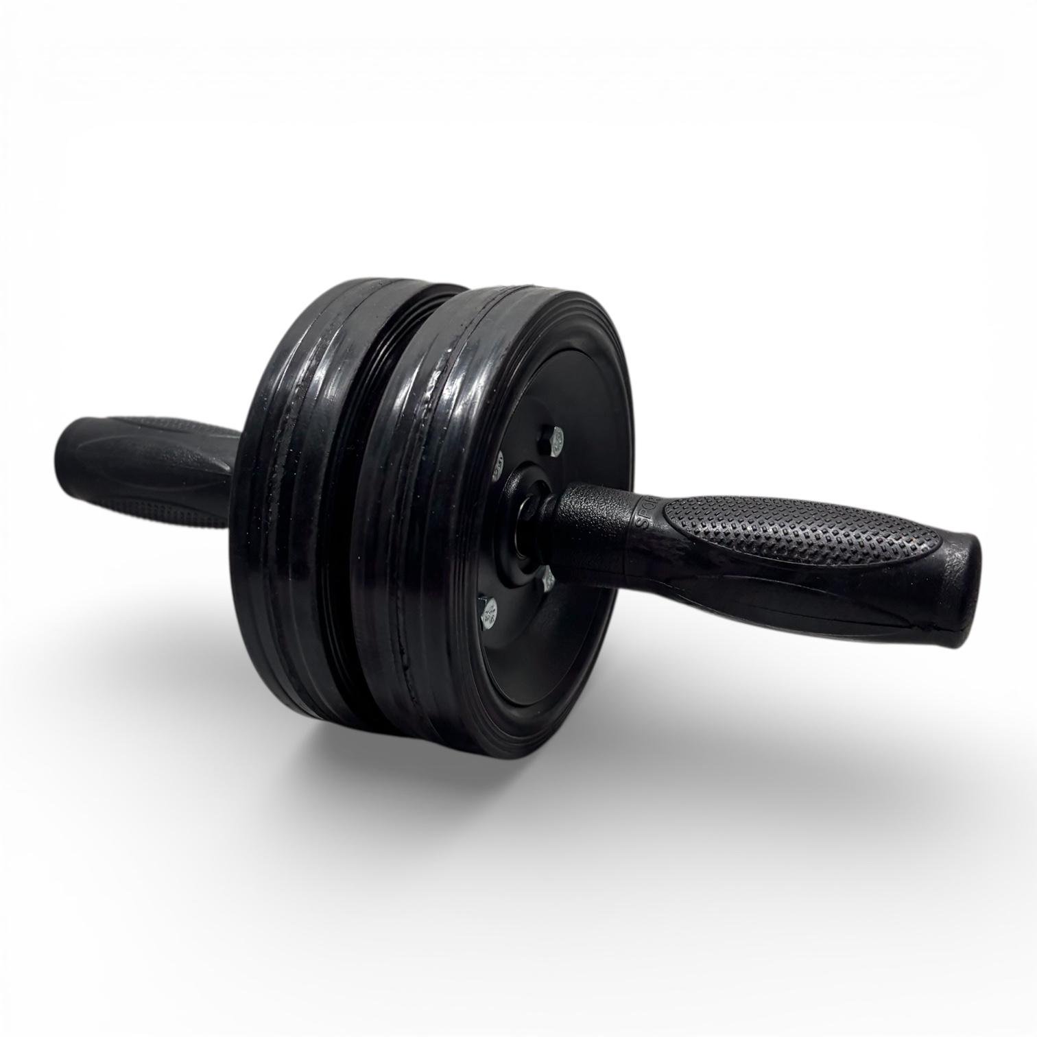 Ролик для преса Міць колесо подвійне Чорний оксамит (31323836)